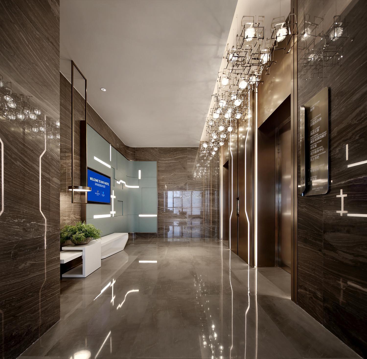 Shenzhen Futian Difu Hotel Huaqiangbei Branch Zewnętrze zdjęcie