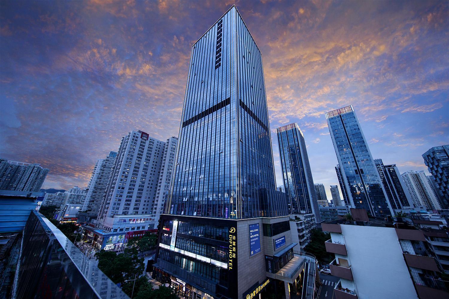 Shenzhen Futian Difu Hotel Huaqiangbei Branch Zewnętrze zdjęcie